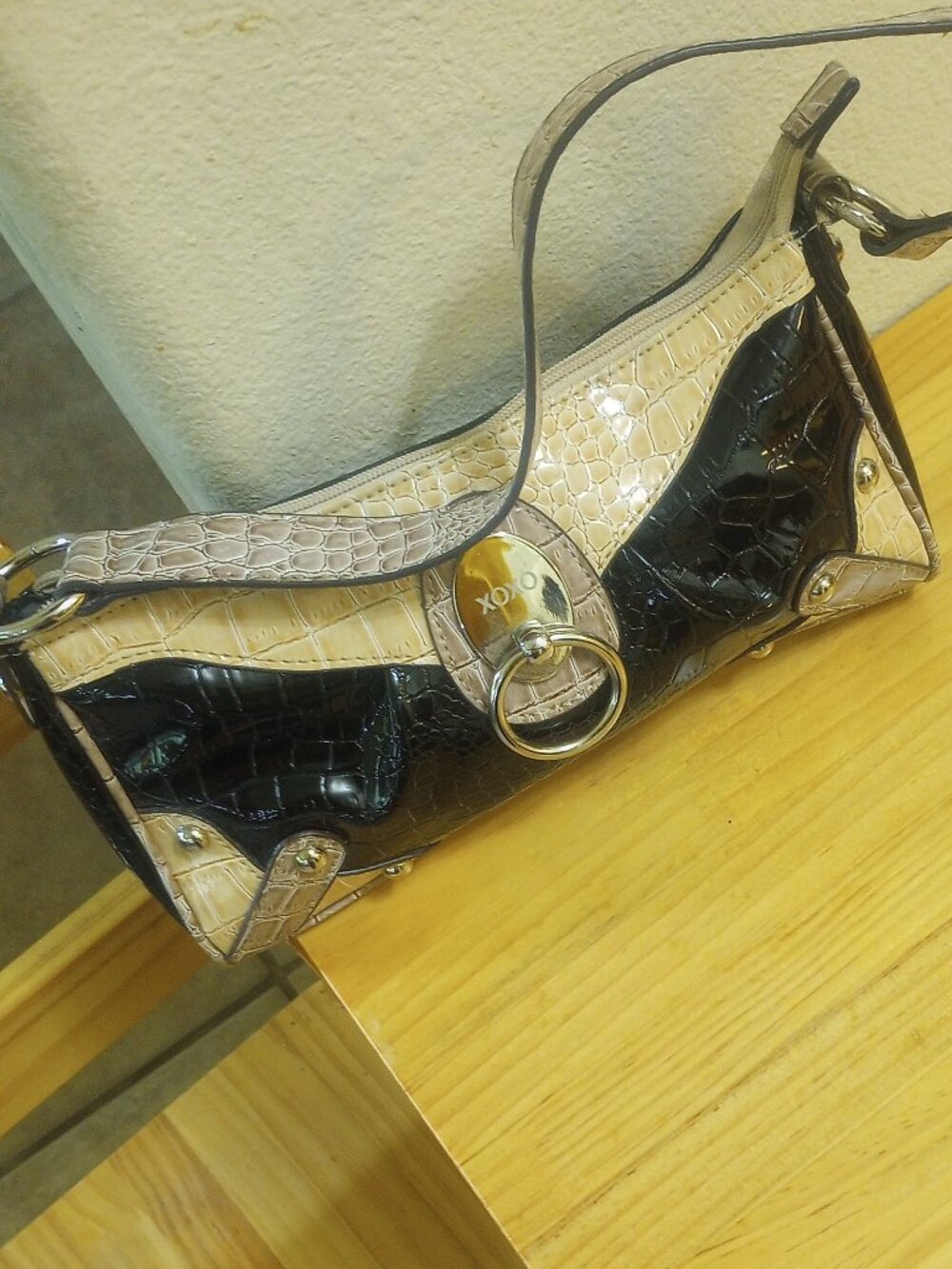 OXOX Patent Hand Bag